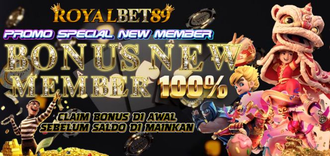 WELCOME BONUS NEW MEMBER 100%